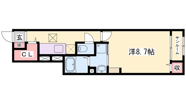 プランドール　シャトーの物件間取画像